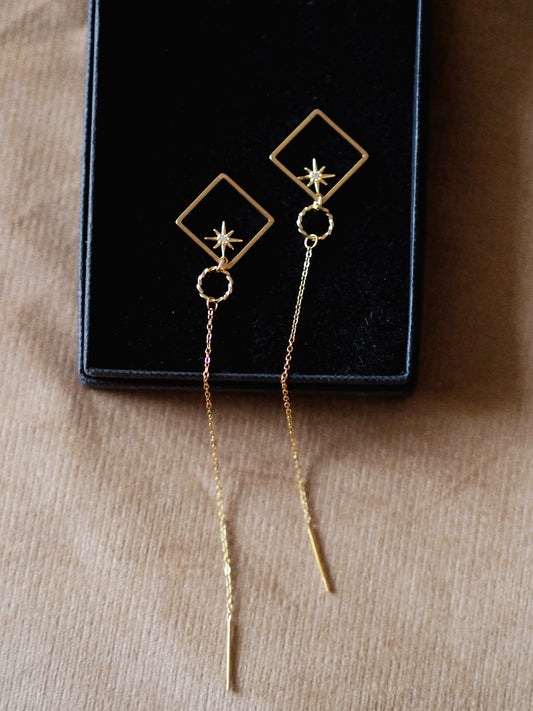 Andrea Atlas Signature Chain Earrings N°61