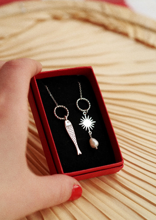Summer Catch Chain Earrings / N°2