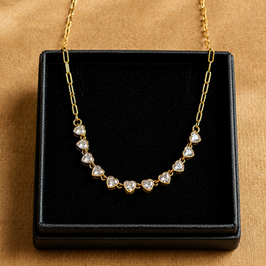Elegant Hearts Neckless