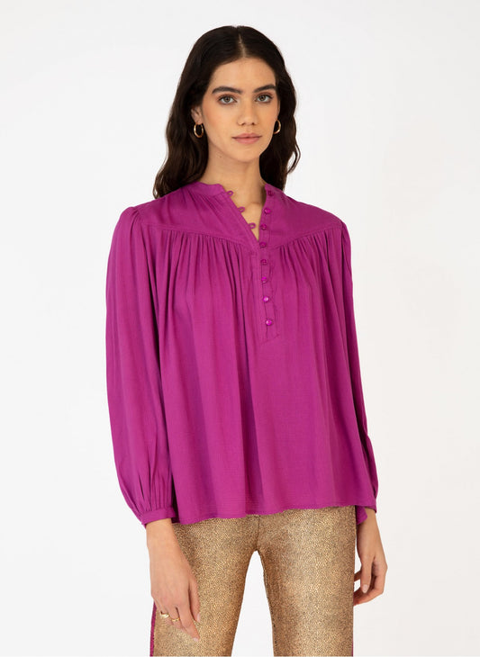 Souly Orchid Loose Blouse