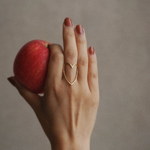 Ivy Heart Ring