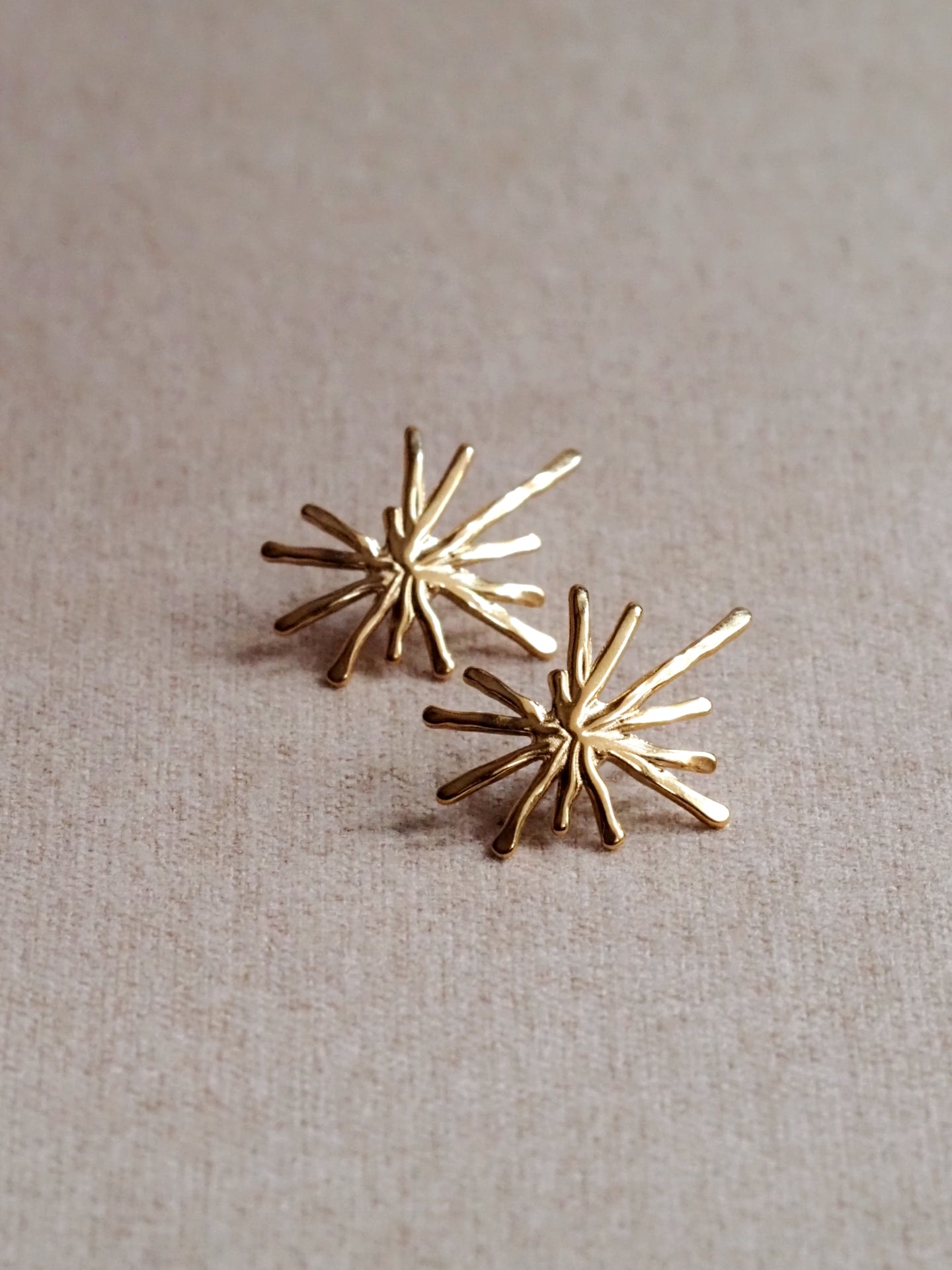 Pauline Gold Fireworks earrings