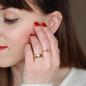 Beautiful Delicate Heart Ring