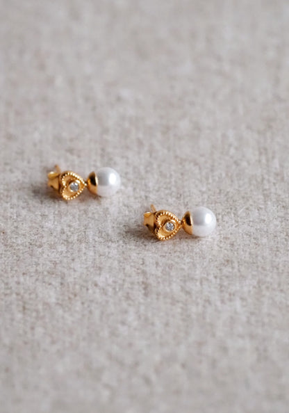 Atlas Sterling Silver Studs N°3