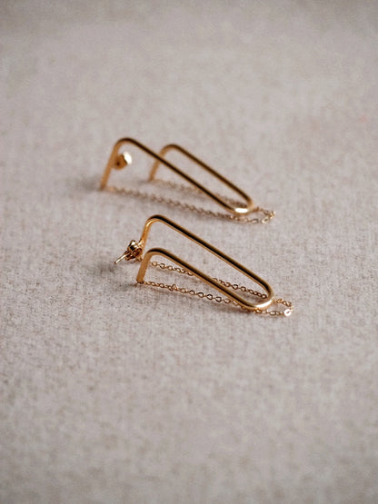 Marketa Chain Earrings