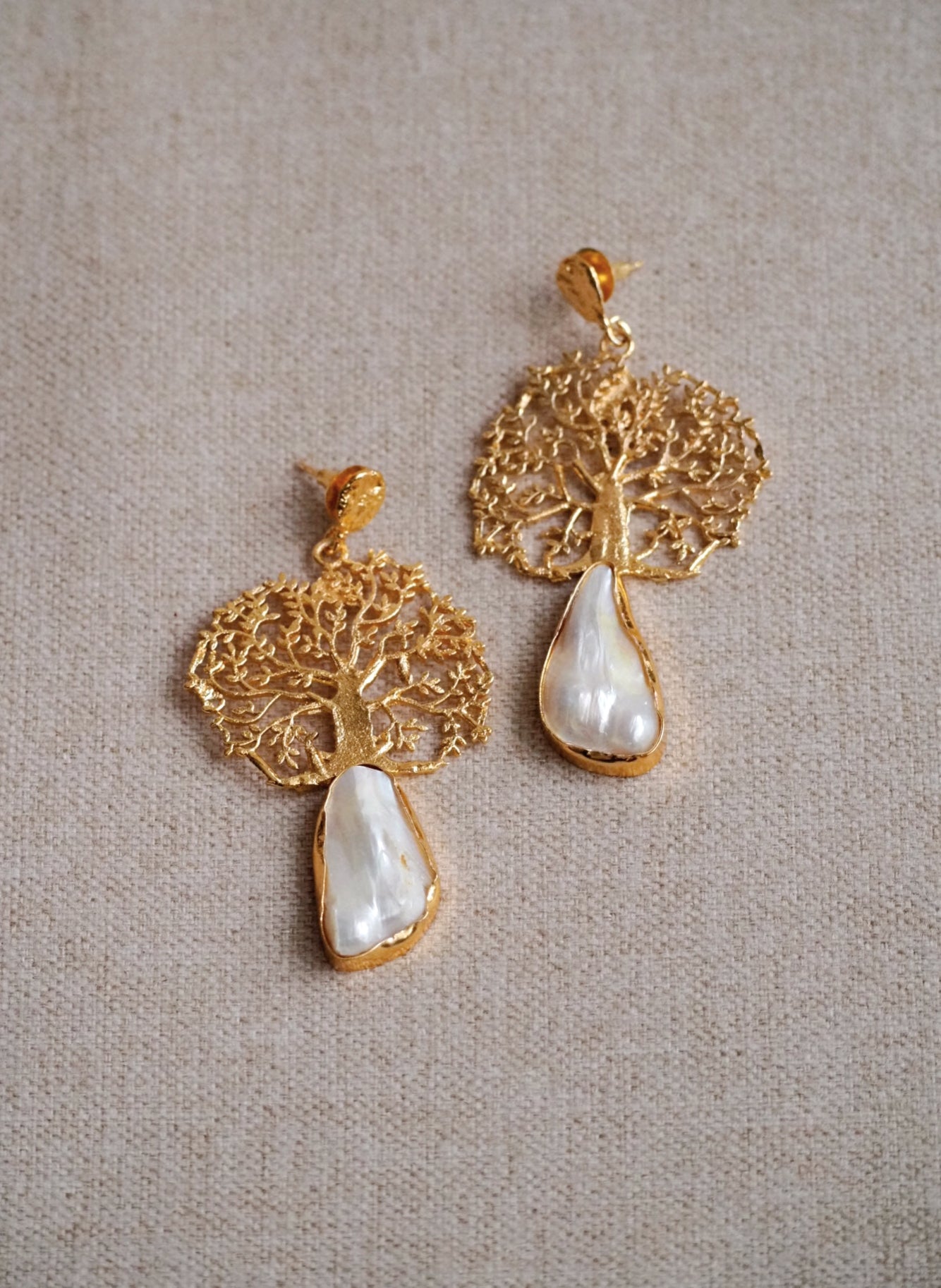 One of kind Spanish Earrings with Pearls