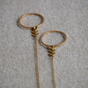 Andrea Atlas Signature Chain Earrings N°5