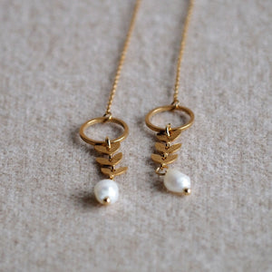 Andrea Atlas Signature Chain Earrings N°3