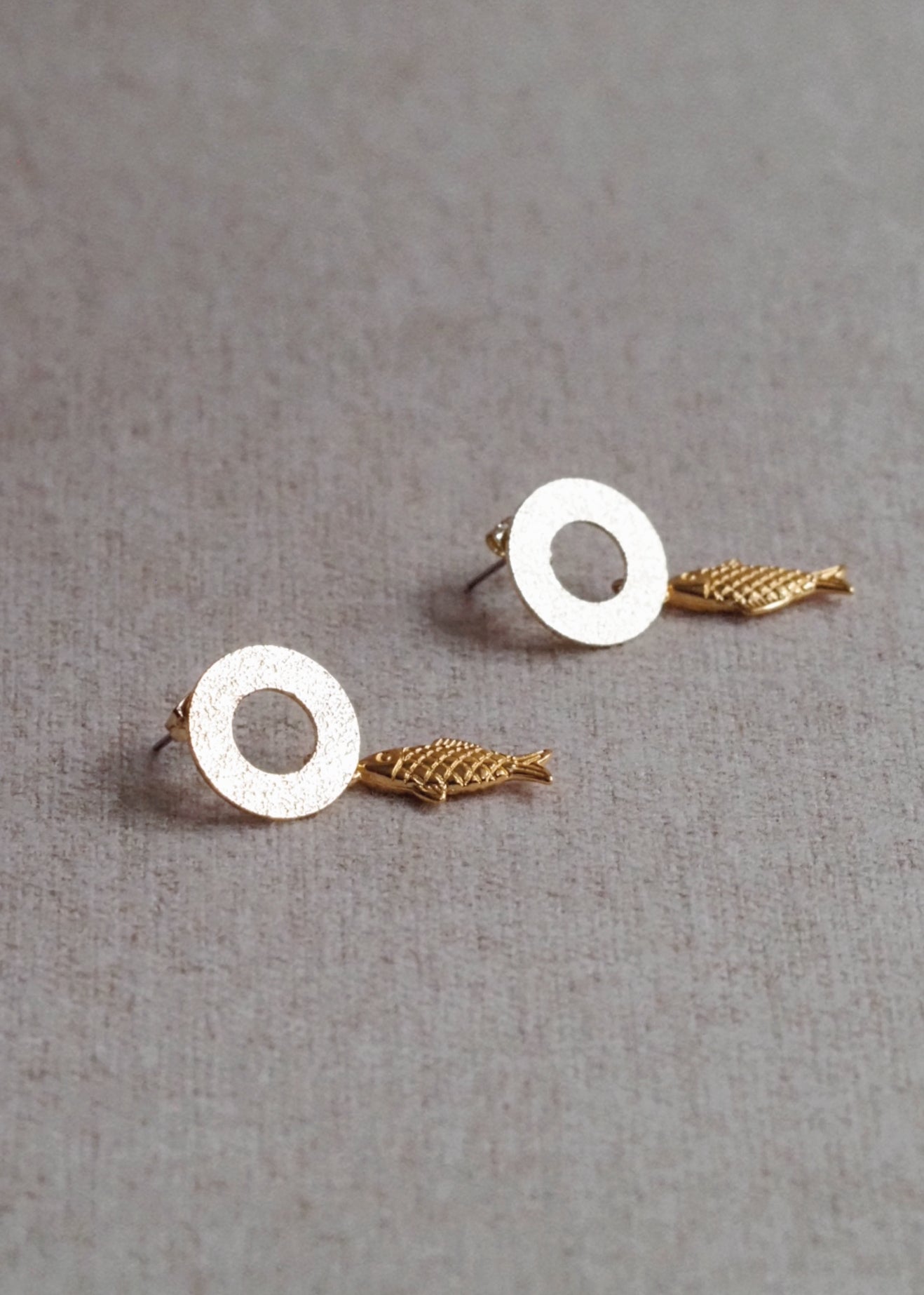 Andrea Atlas Fish Earrings