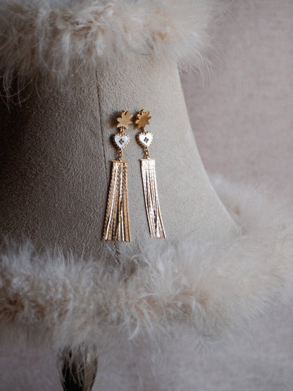 Andrea Atlas Unique Tassel Earrings