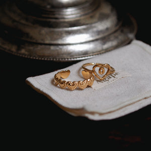 Adjustable Heart Ring