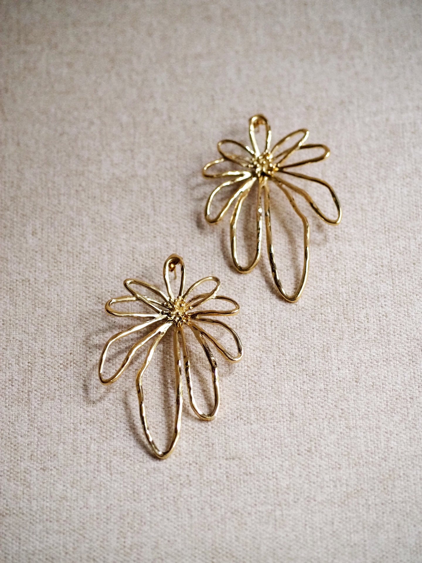 Large Flower Earrings