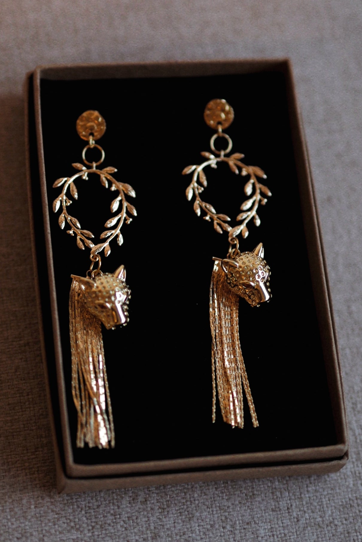 Andrea Atlas Leopard Earrings