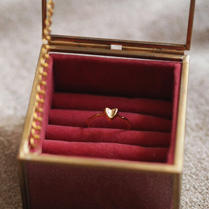 Heart On The Branch Ring