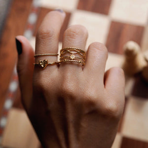 Five Line Ring
