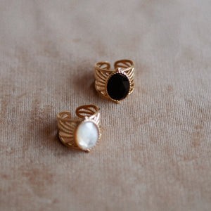 Unique Mother of Pearl Ring