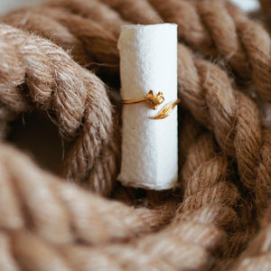 Sterling Silver Fox Ring