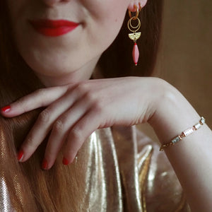 Golden Era Glass Bracelet