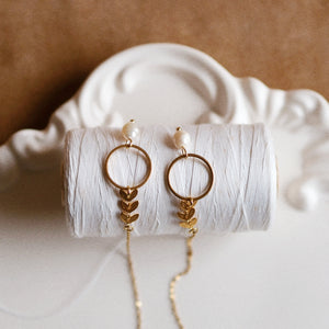 Andrea Atlas Signature Chain Earrings N°7