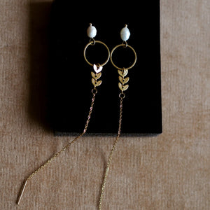 Andrea Atlas Signature Chain Earrings N°7