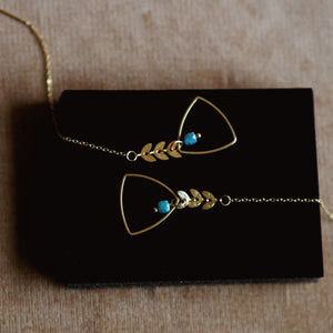 Andrea Atlas Signature Chain Earrings N°11