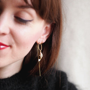 Limited Edition Chain Earrings / Good Luck Fish