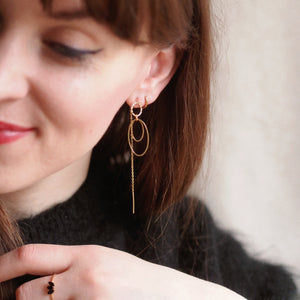 Andrea Atlas Signature Chain Earrings N°19