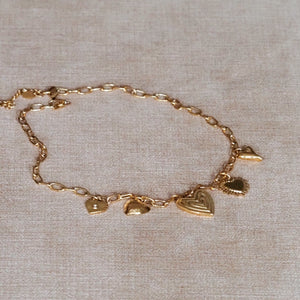 Maja Multiple Heart Necklace