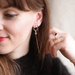 Andrea Atlas Signature Chain Earrings N°21