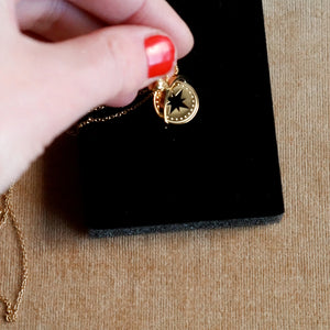 Unique Rotating Compass Necklace