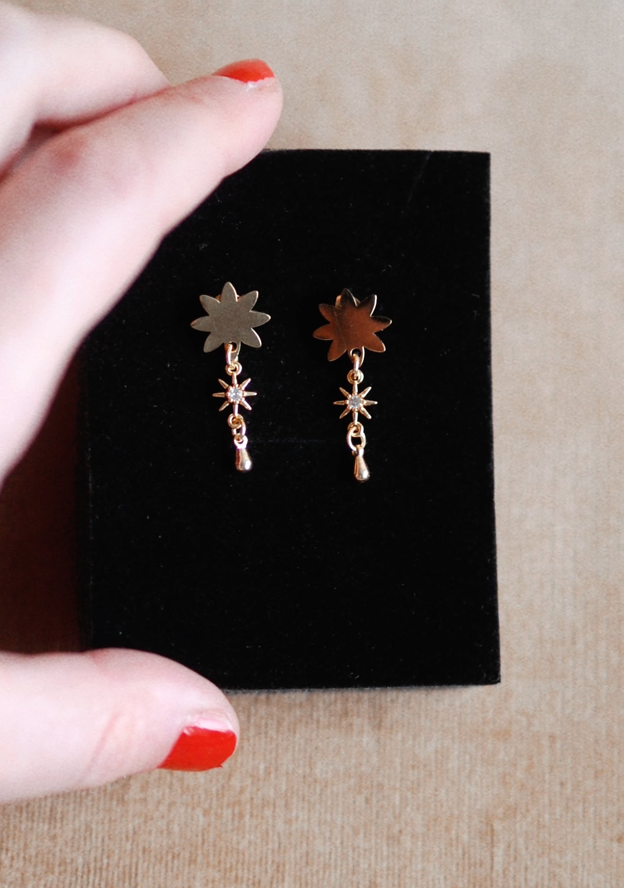 Andrea Atlas Star Earrings