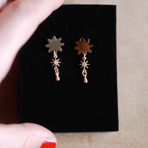 Andrea Atlas Star Earrings