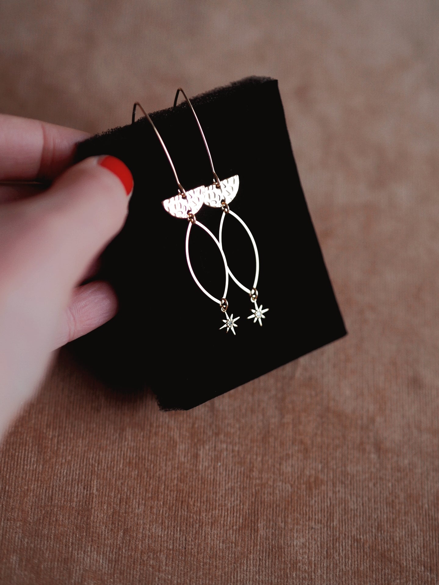 Andrea Atlas Star Earrings