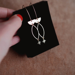 Andrea Atlas Star Earrings