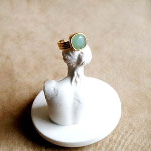 Green Gemstone Ring