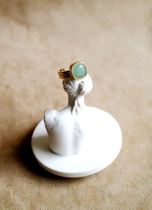 Green Gemstone Ring