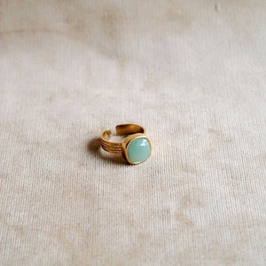 Green Gemstone Ring