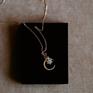 Atlas Necklace Moon and Star