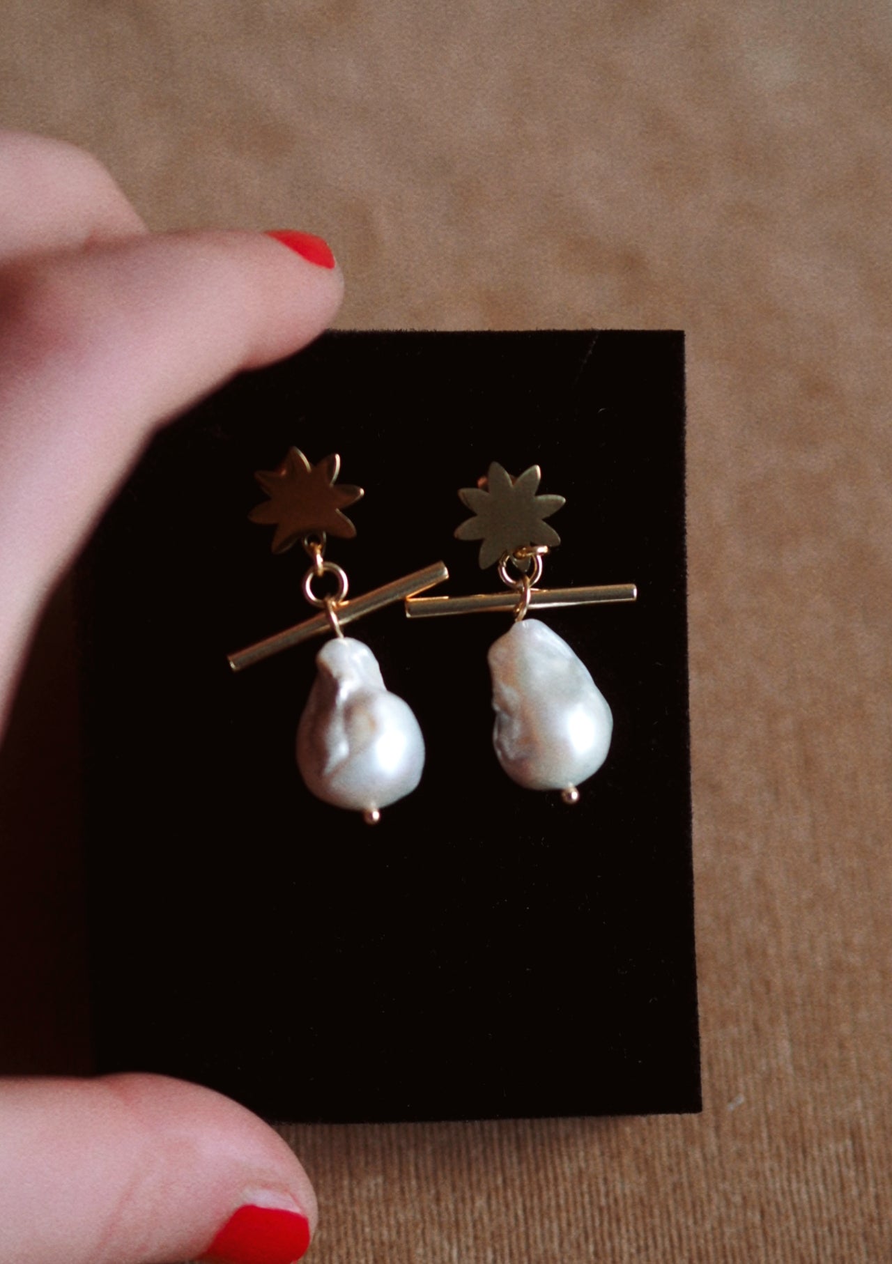 One of Kind Pearl Earrings