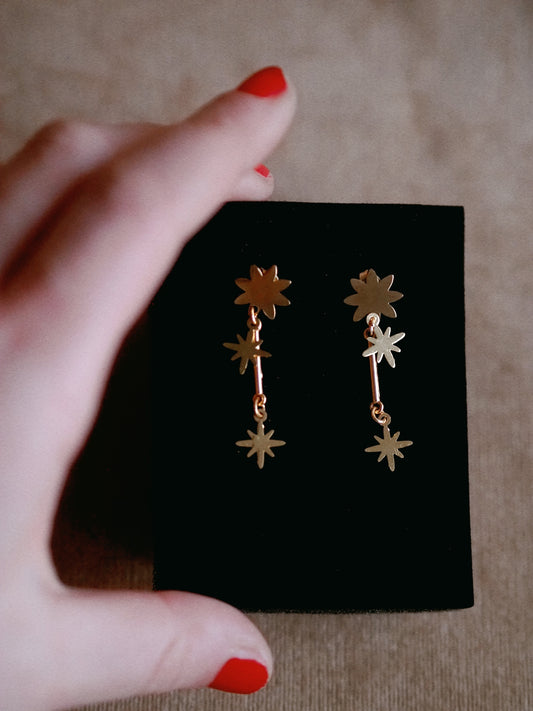 Sparkle Star Earrings