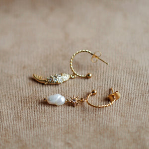 Atlas Signature Fish Earrings