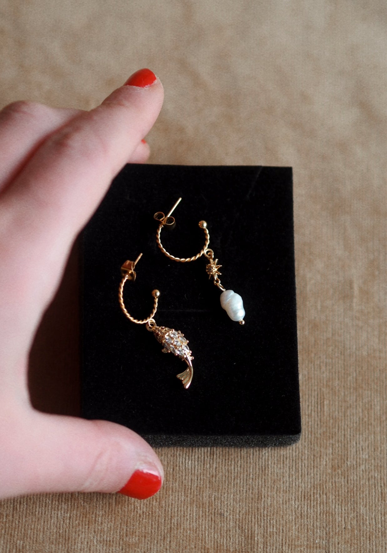 Atlas Signature Fish Earrings