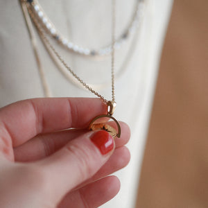 Unique Rotating Compass Necklace