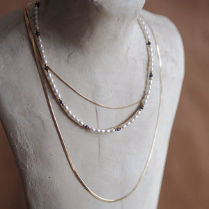 Three Lines Snake Necklace