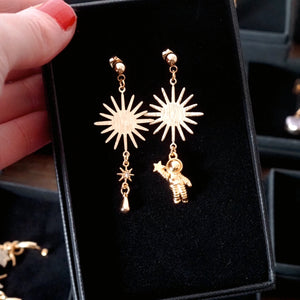 Andrea Atlas SpaceMan Earrings