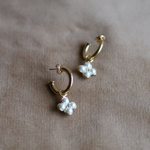 Frida Flower Earrings / Green
