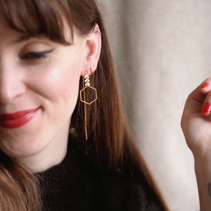 Andrea Atlas Signature Chain Earrings N°22