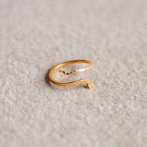Delicate Adjustable Snake Ring