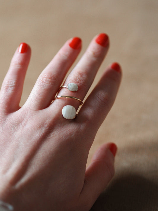 Unique Quartz Ring