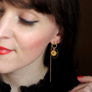 Andrea Atlas Signature Chain Earrings N°26